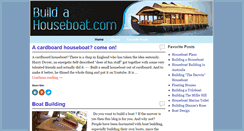 Desktop Screenshot of buildahouseboat.com